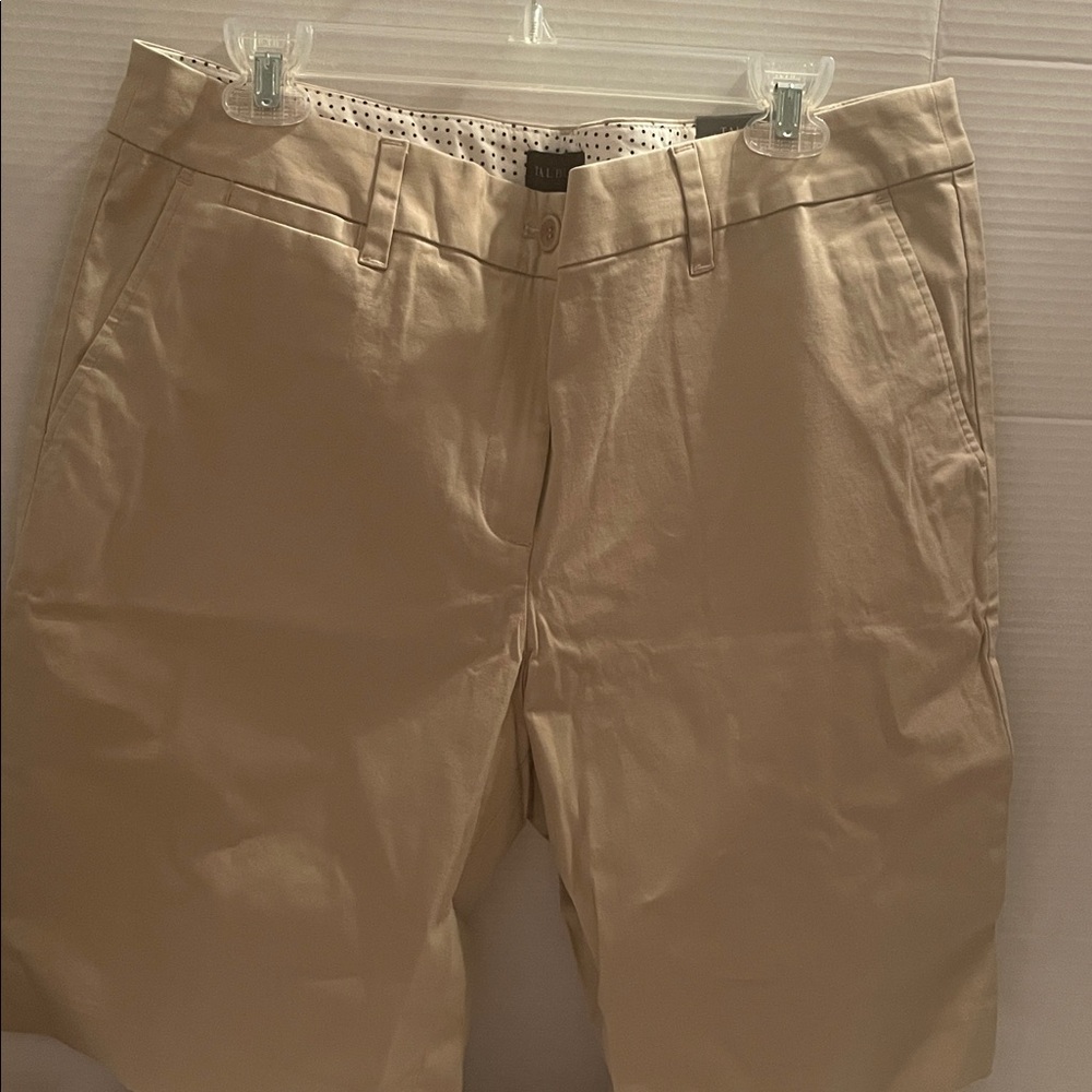 Talbots Women's Beige Bermuda Shorts